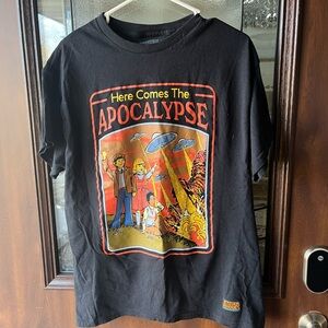 Steven Rhodes Graphic T-Shirt with Apocalypse Design